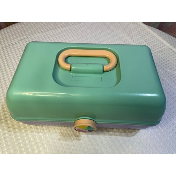 Large Purple & Green Caboodle Case - Picture 6 of 13